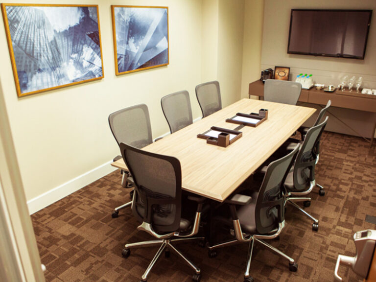 Sala reservada para consultas individuais